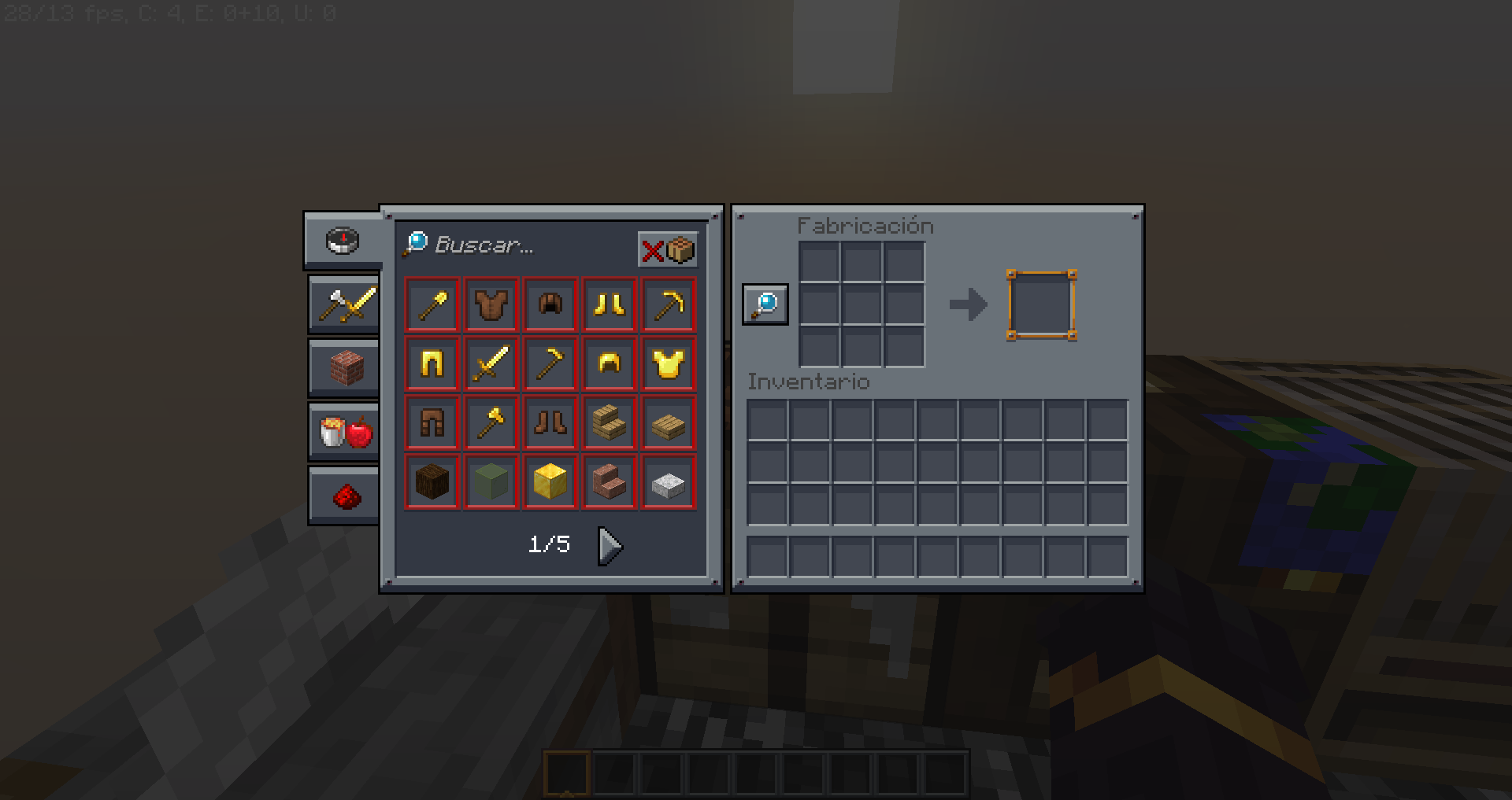 Mandala’s GUI Dark Mode Texture Pack